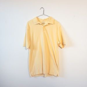 Light Yellow Men's Polo Shirt